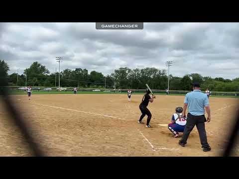 Video of Emily Branson #7 - fielding out at 3rd base 