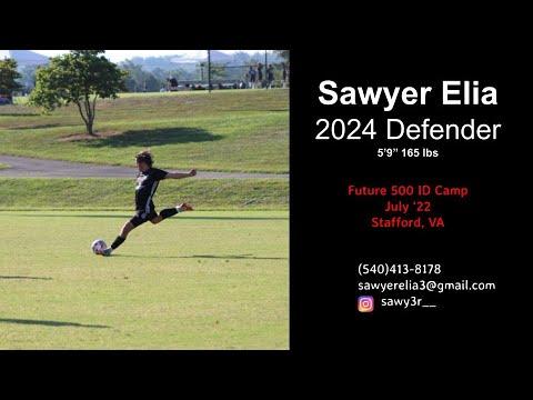 Video of S Elia 2024 Defender- Future 500 '22 Highlights