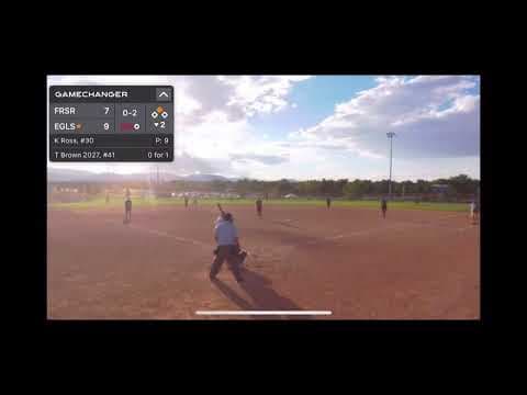 Video of Colorado sparkler U16 pitching highlights! 21 innings 22 strikeouts 5 earned runs 6 walks 
