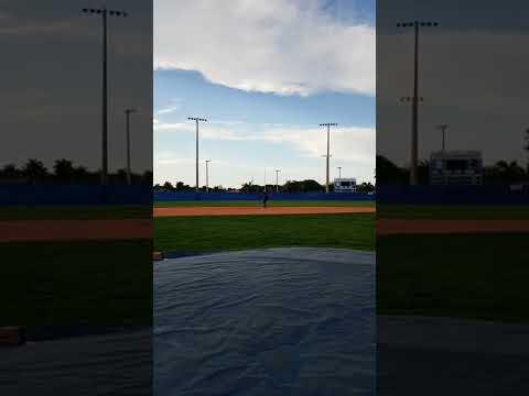 Video of fielding practice