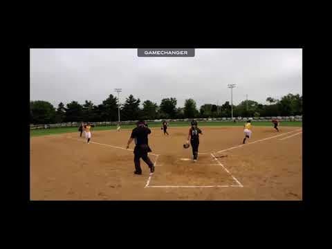 Video of 2 RBI Line Drive Single 7-17-22