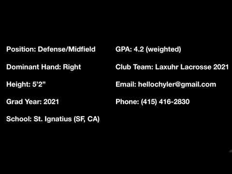 Video of Chyler Espino Winter/Spring 2020 Highlights