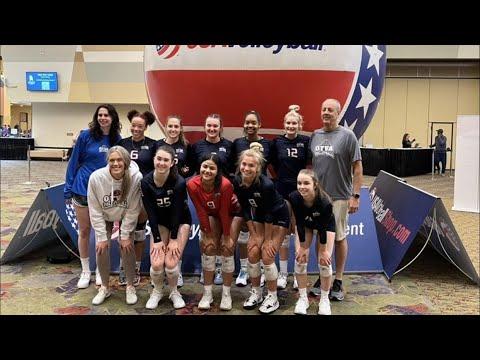Video of 2022 USA Volleyball Girls 18s Junior National Championship 