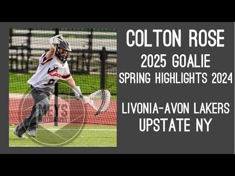 Video of 2024 Livonia-Avon Lakers Spring 