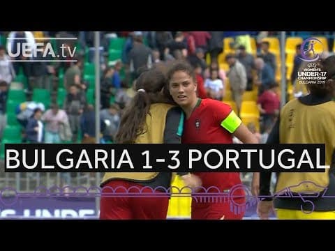 Video of Women’s U17 Championship: Bulgaria-Portugal