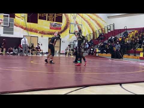 Video of Adrian Martin-Davis Varsity 195 - East Hartford vs New Britain - 1-12-22
