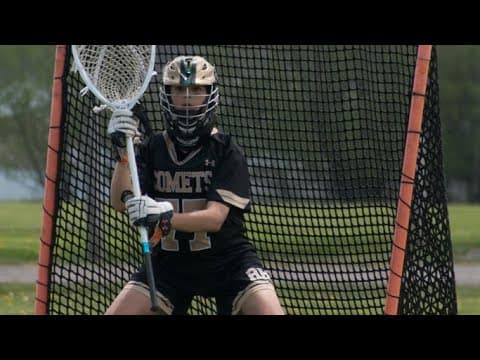 Video of Daniel Schmitz | Lacrosse Goalie (2025) | Spring 2022 Highlights