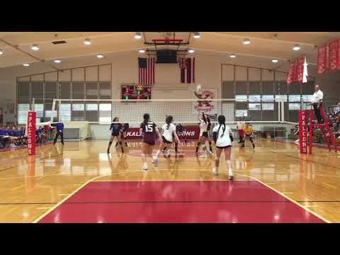 Video of Naya Martinez, 2024 Libero, Hawaii State Playoffs