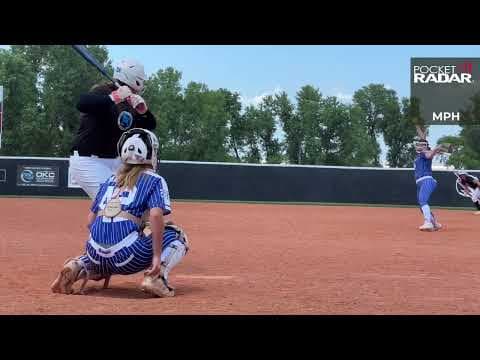 Video of Kadie Fisher 2026 RHP 1 June 2025