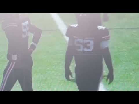Video of Isaiah Bingham #55 explosive TFL