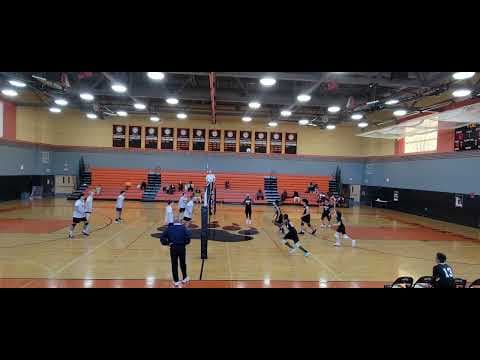 Video of North varsity against Baypath varsity 1 and 2 set 