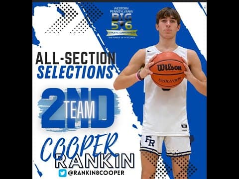 Video of Cooper Rankin 2024 Jr season Highlights