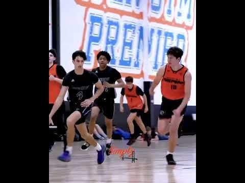 Video of Samir O’Brien-C/O 2024-AAU Spring Highlight (April)