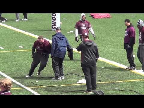 Video of April 2013 University Football Camp Highlights