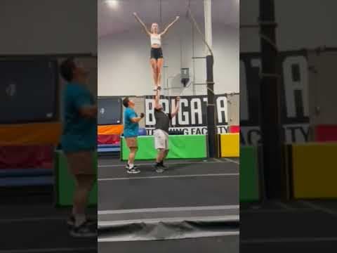 Video of Co-Ed stunting