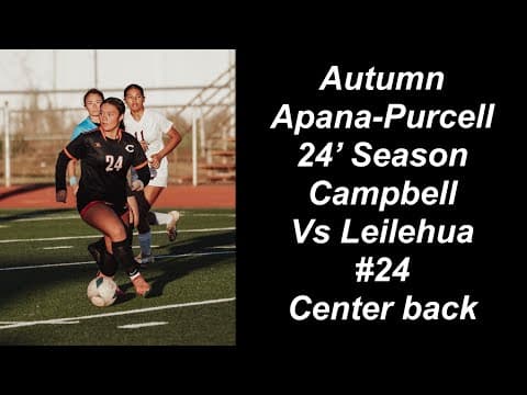 Video of Senior Year High School Season Highlights (first game)