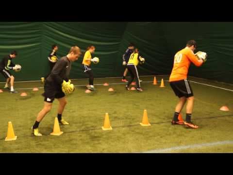 Video of Evan Bleiler footskills video (black jersey)