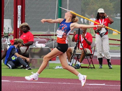 Video of Maggie Pouder Javelin Outdoor 2024