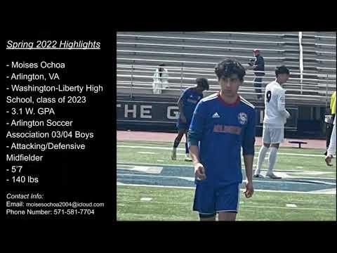 Video of Moises Ochoa - Spring 2022 Highlights 