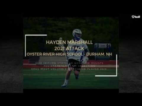 Video of Hayden Marshall - spring 2019 highlights