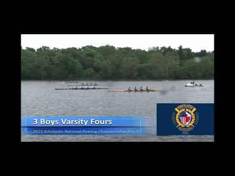 Video of 28 May 2021: SRAA National Championships Heat 3 Boys 4+ Var (Chris Zilliox Bow Seat/Lane 3 St Joe's)