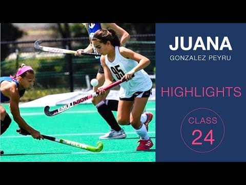 Video of Juana Gonzalez Peyru - Field Hockey Highlights - Class of 2024 - Forward - Miami
