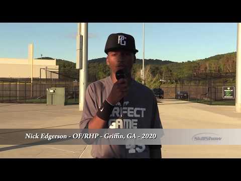 Video of Nick Edgerson OF/RHP 2020