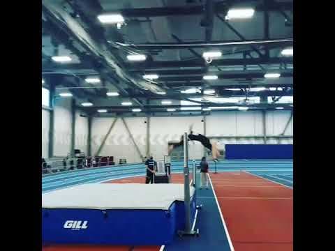Video of CJ Shoaf clears 2.14 to join the 7ft club!