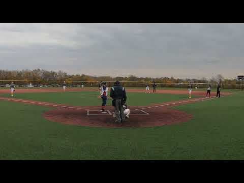 Video of Kendall Brown - Bunting and Stealing Bases - 10/18/20   Top 100 Showcase Tournament -  Westfield, IN