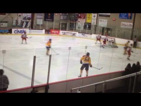 Video of Joe G #24 white/red scores