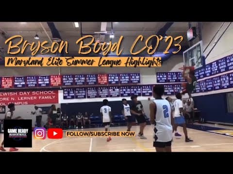 Video of Maryland Elite Summer League 