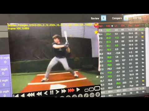 Video of Exit Velo: 87 mph