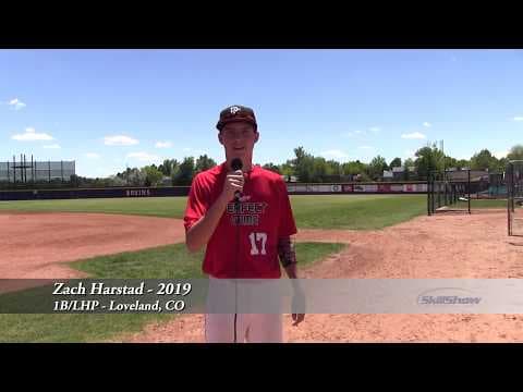 Video of Zach Harstad-1B/LHP-Loveland, CO-2019