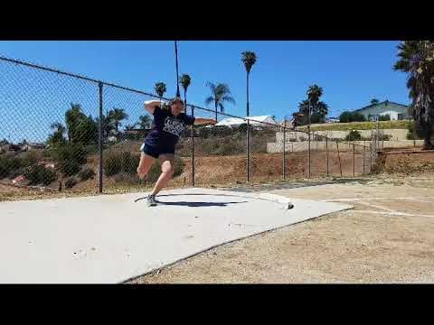 Video of Slow motion video of Shot put (Season 2018)