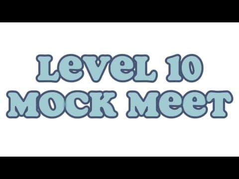 Video of 2023 Mock Meet lvl 10 Floor