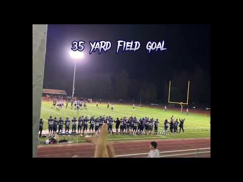 Video of Westin highlights at QB, Corner and kicker