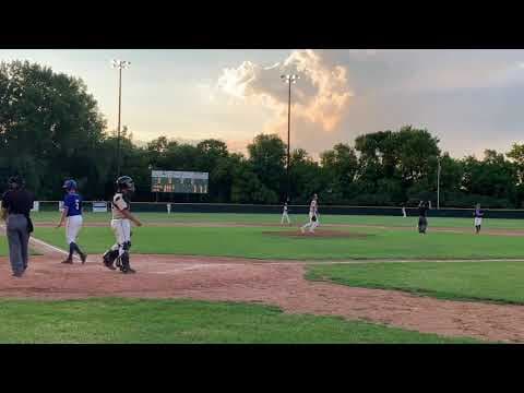 Video of East Ridge 18U Starting Pitching outing against Hastings 6/30/21