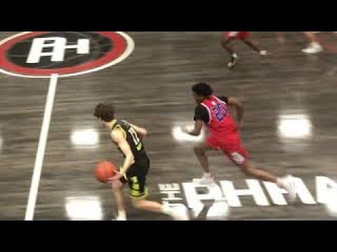 Video of Alex Pape C/O 2021 Defensive Highlights from Hoopsource President's Day Semi-Final Game