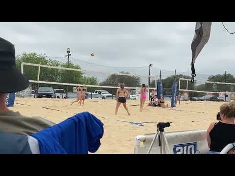Video of Serve_Dig _Block_Kill (pink bottoms)