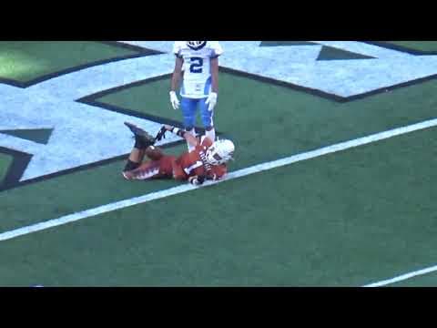 Video of Pac-Five: Coluccio's miraculous 9-yard TD catch