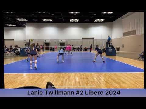 Video of Lanie Twillmann #2 2024 Libero 