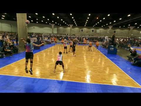 Video of SoCalCup 2024 Day 1 Cooper Barrus #12 Setter 