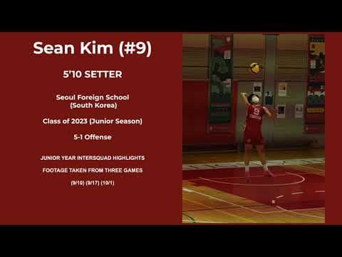 Video of Sean Kim - Setter (Class of 2023) Junior Year Volleyball Highlights
