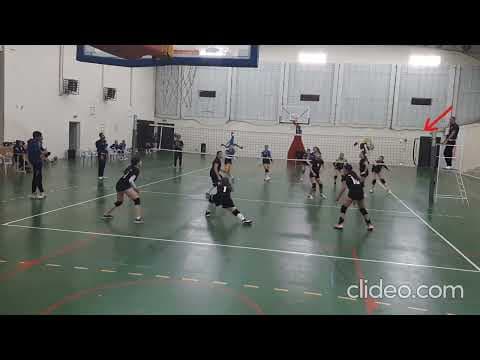 Video of Highlights away 29 April 2023 vs Leontas U16 Emily Ioannou #10 Outside Hitter