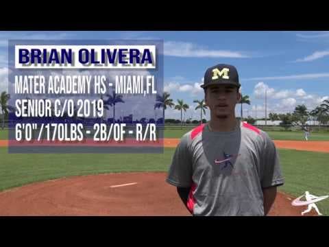 Video of Brian Olivera 2B/OF Class of 2019