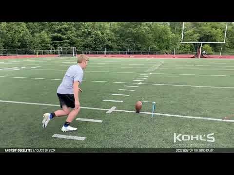 Video of Andrew Ouellette 2022 Boston Training Camp