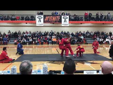 Video of Katrina Barthelt- 3rd Degree Black Belt Exam- Weapons Self Defense