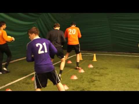 Video of Evan Bleiler footskills video 3 (black jersey)