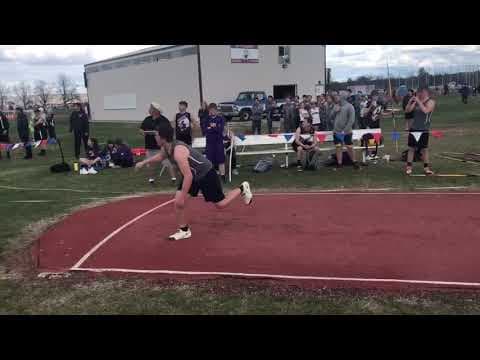 Video of Jacob's 165 foot throw sophomore year at Hanford High School Varsity meet