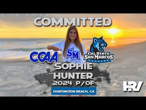 Video of Sophie Hunter 2024 Recruiting Video 
